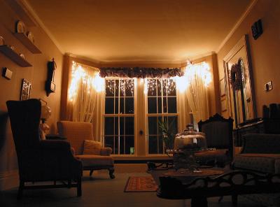 Front Parlor At Night