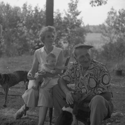 Mama and Daddy Clay and Barbara Ann 1954