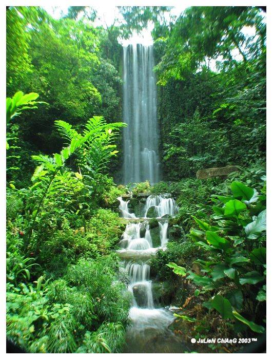 Tallest Man-Made Waterfall; taken with Wide-Angle Lens