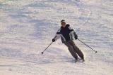 Fleur skiing