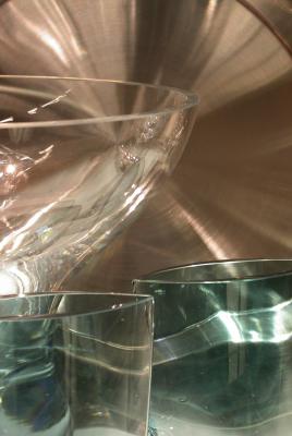 Glass & bowl