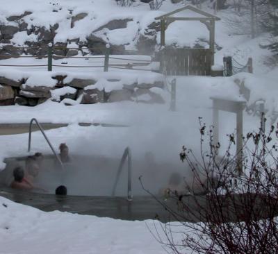 After ski ... nothing like the hot tub