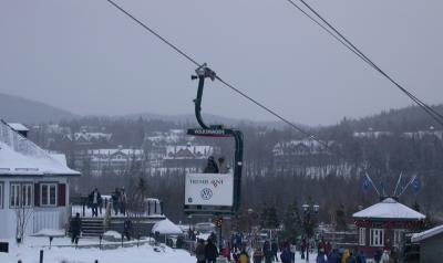 Leaving Mt-Tremblant...