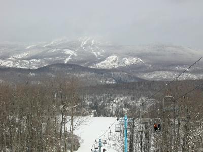 Hearing the music coming over the mountains