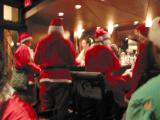 Santa hung out at the Hotel Georgia
