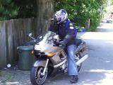 rachel and her ninja ZX6