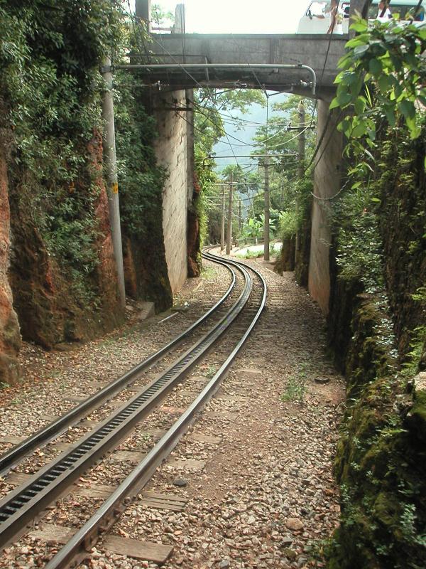 Tram up the mountain