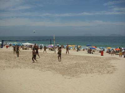 Volleyball on Ipanema Beach