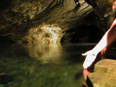 Crystal clear water