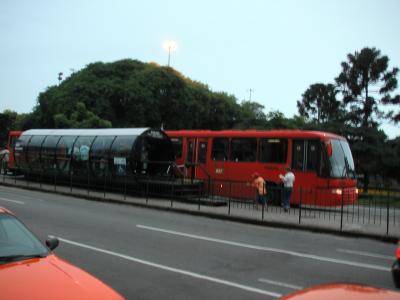 Long buses in dedicated lane