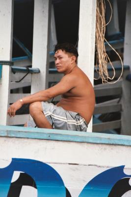 Homem num Barco, Manaus