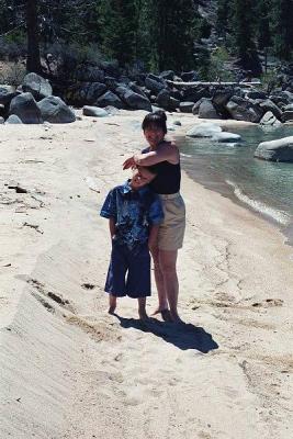 Zak & Gramma, Tahoe 5/02