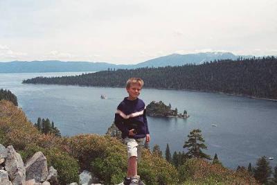 Zak at Emerald Bay
