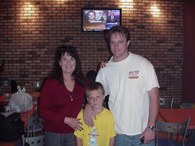 9th Birthday with Dad & Gramma