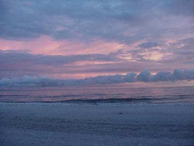 Pastel Gulf Sunset Oct. 2000