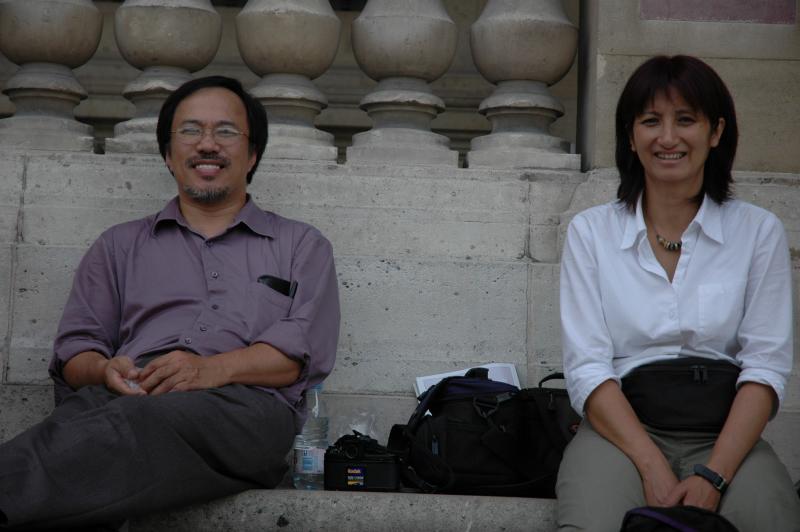 resting in Louvre