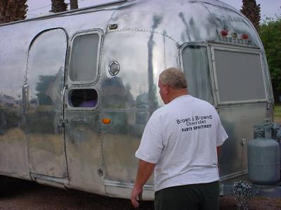 Curtis and his Airstream