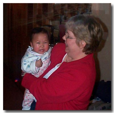 Anna and Mamma, the first few moments.