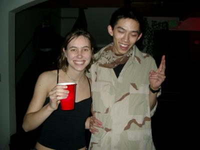 Maya who has a Azn BF at Princeton, and Me