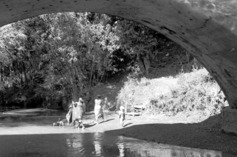 Under the bridge