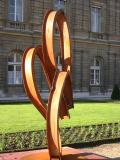 December 2002 - Luxembourg Garden - J.P. Rivess Sculpture ( French rugbyman) 75006