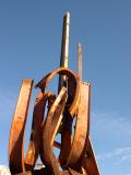 December 2002 - Luxembourg Garden - J.P. Rivess Sculpture ( French rugbyman) 75006