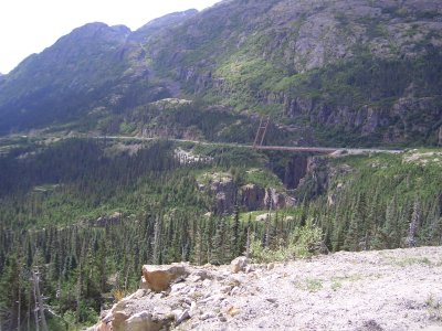 Bridge on the road out of Skagway.