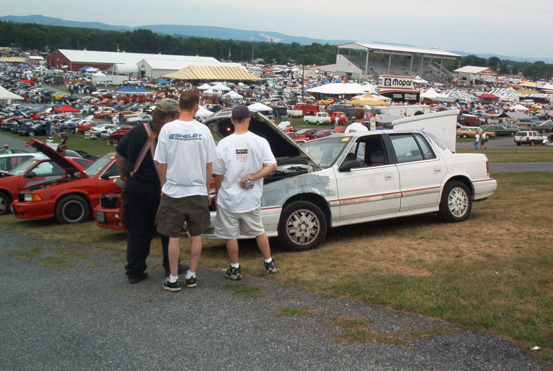 Taken at Carlisle, Pa. 2002 (L TO R) Gary Joseph, Kelly Gomer, Ben McMahon