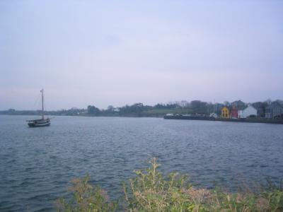 The Quay at Kinvara outside our door