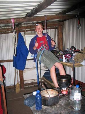 Two days on a climbing trip and no climbing
