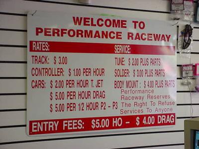 signs of racing
