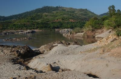 Mekong between Houay Xai and Ban Kuan, Laos