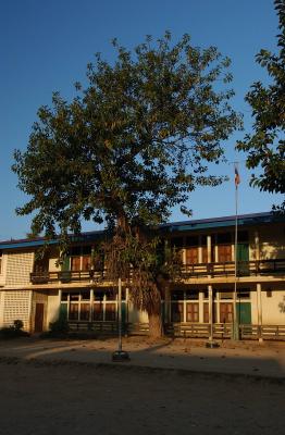 Sak and Jit's Secondary School in Houay Xai, Laos