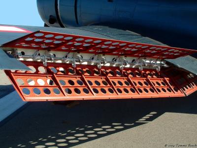 Douglas SBD dive brakes