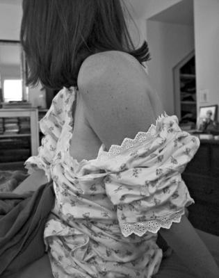 Getting up. Tangled in Lace and Light.   Fremiet