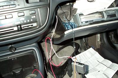 You can mount your control unit anywhere you like. I mounted mine in the glove box to be out of sight.