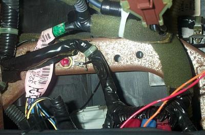 Lastly, you can use an existing ground (also behind the lighter panel)