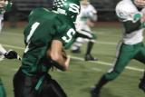 Jeremy Sedelmeyer running with the ball and.......