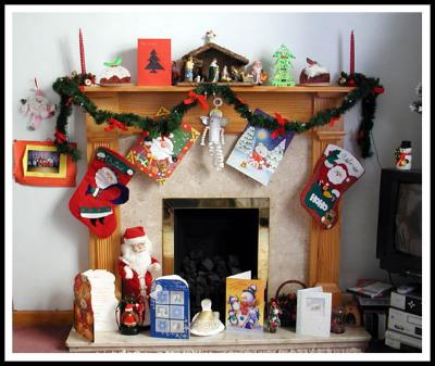 Xmas hearth