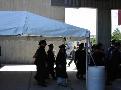 Going to the arena