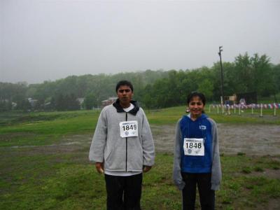 After the finish