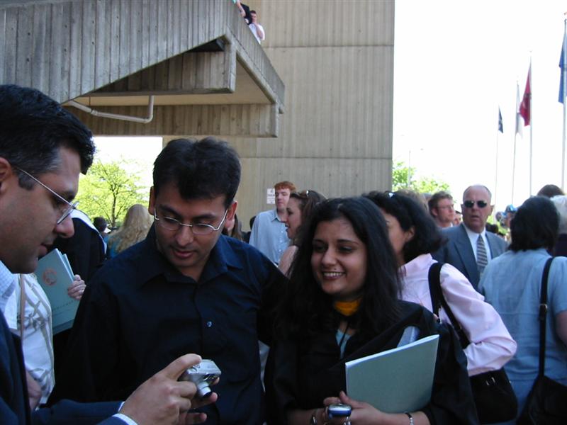 Samir, Prashant and Anu