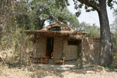 Our bush camp chalet in the South Luangwa, Mwamba