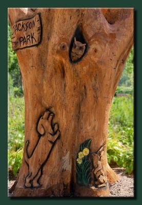 Carved Tree