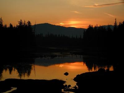 Blind River Sunset