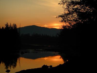 Blind River Sunset