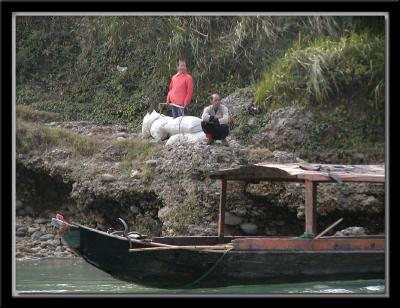 Couple with Boat