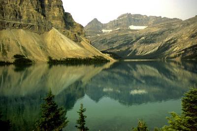 Glacial Lake in Canada's Ice Pack Country