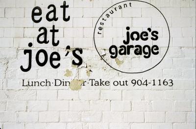 Signs can be fun. This one is in a Minneapolis alley