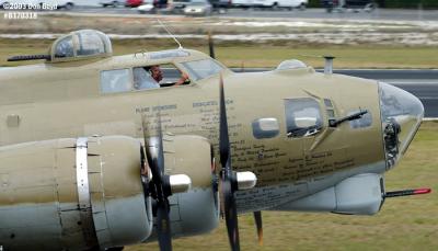 Collings Foundation B-17G Nine-o-Nine #44-83575 aviation warbird stock photo #3342